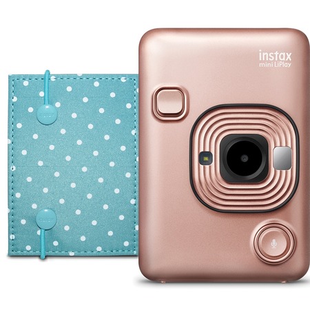 Fujifilm instax Mini LiPlay (Blush Gold) 600021181 | Zoro